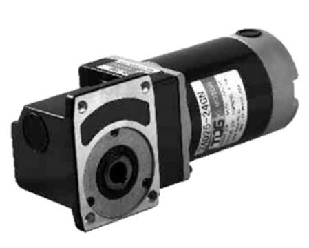 DC worm gear right angle gear motor